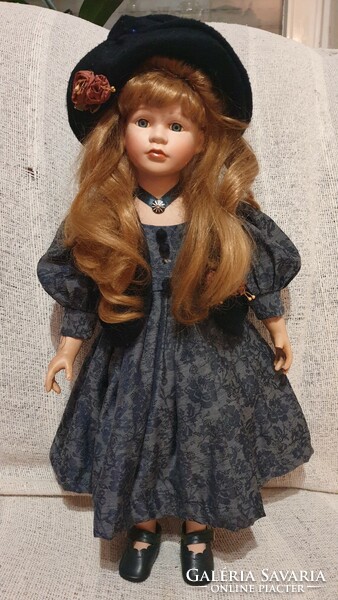 Porcelain doll - with sfc mark and numbering