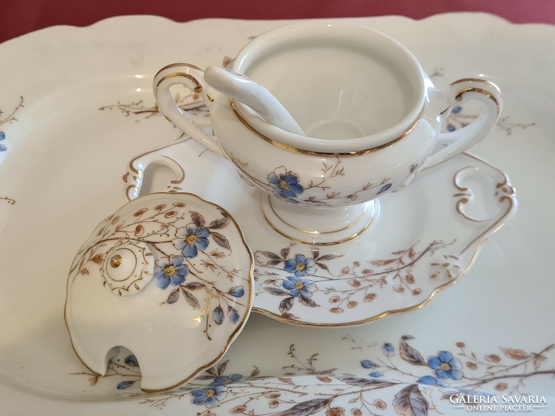 Antique Art Nouveau porcelain serving set