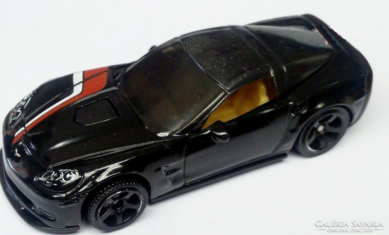 Matchbox chevrolet corvette zr1, 2008 black original mattel product in mint condition