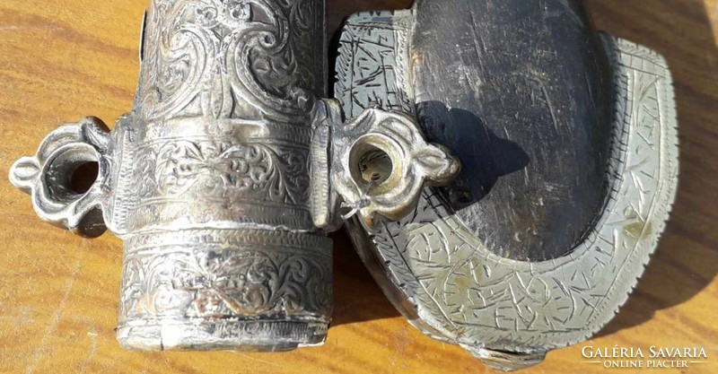 123 éves Berber tőr, ezüst-réz.