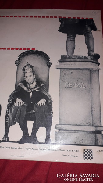 Régi bakelit nagylemez LP :Hofi Géza DALOK ÉS poénok + 1 lemezzel jó állapotban képek szerint 3.