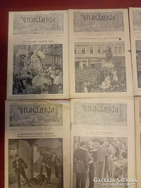 4 pieces of Tolna's world newspaper 1903