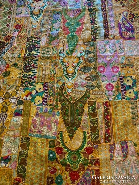 Indian patchwork blanket