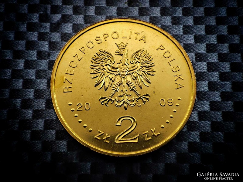 Lengyelország 2 Zloti, 2009 100 éves a Tátrai Önkéntes mentőszolgálat