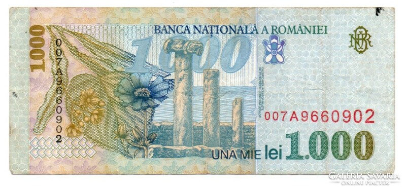 1000    Lei     1998    Románia