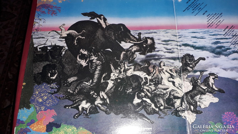 Régi bakelit nagylemez LP :SANTANA - AMIGOS latin - rockzenei album jó állapotban képek szerint
