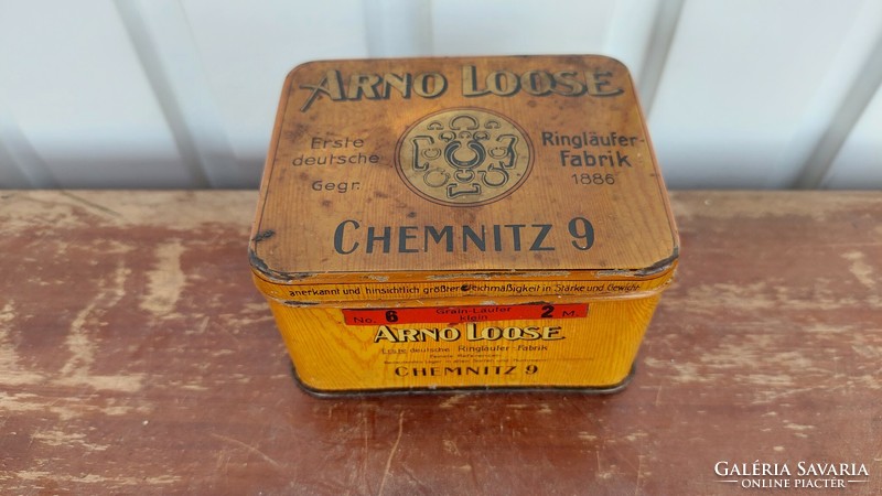 Arno loose chemnitz metal box, tin box