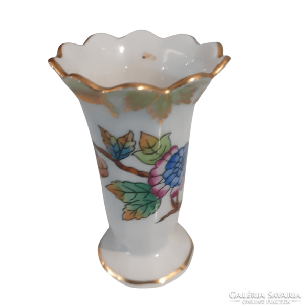 Victoria Herend patterned small vase m01546
