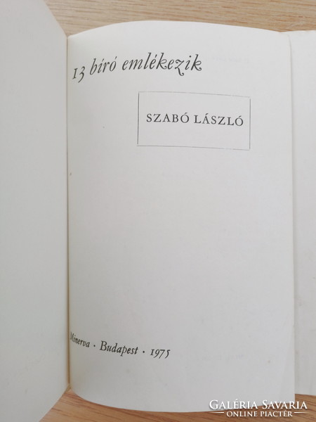 László Szabó - 13 judges remember