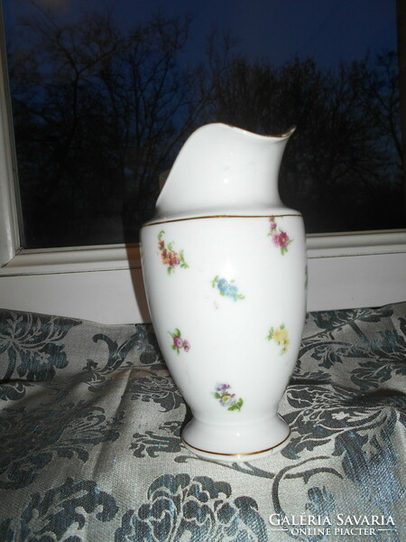 Antique German porcelain jug 17 cm
