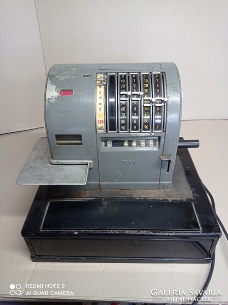 Antique German cash register