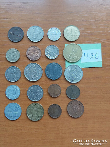 20 mixed coins v26