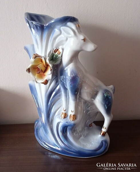 Capodimonte Italian vase, 35 cm