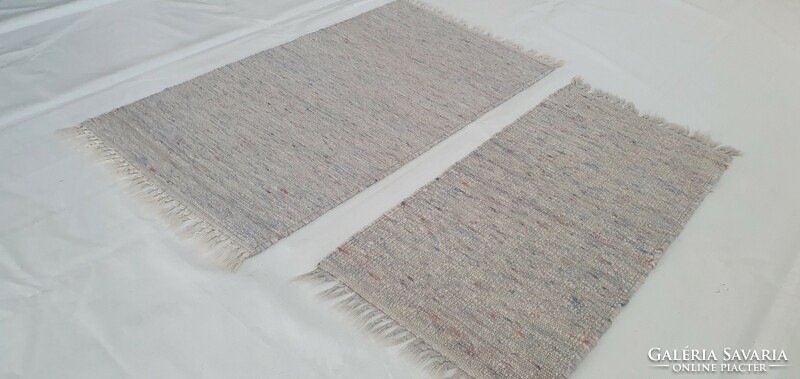 3362 Berber 100% wool handmade wool rug set of 2 70x140cm free courier