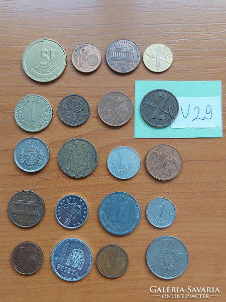 20 mixed coins v29