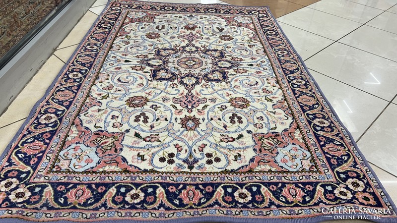 3423 Sopron!!! Tabriz hand knot wool Persian carpet 105x158cm free courier