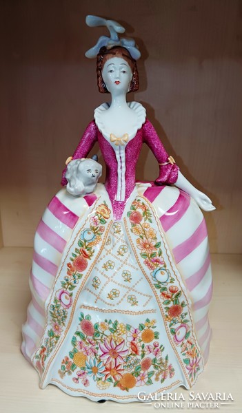 Lady in Baroque dress from Raven House