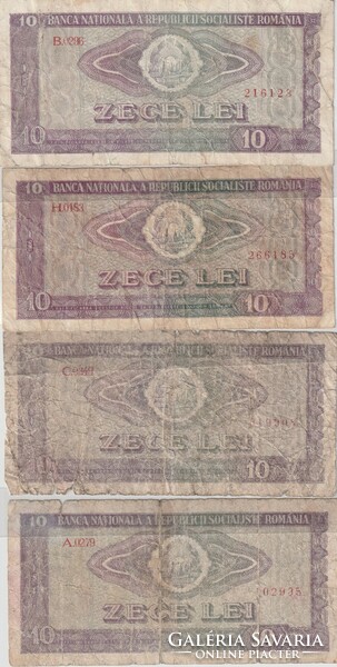 Román lejek (8 db bankjegy) egyben 1966 kiadás