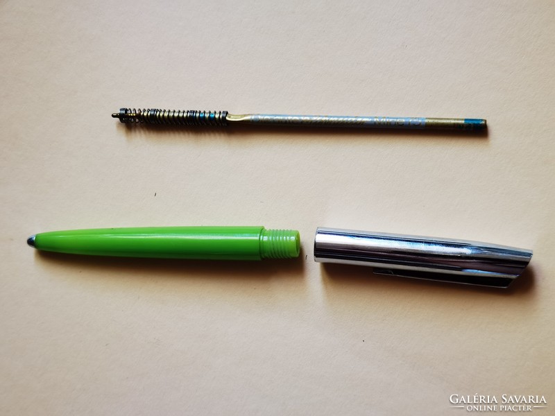 Vintage teal schneider ballpoint pen germany