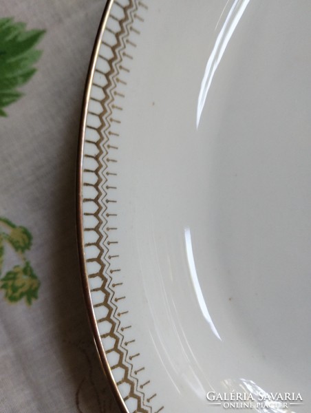 Old Ginori porcelain serving bowl