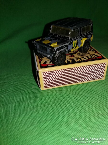 1987.Matchbox - Macau - land rover ninety jeep metal small car toy car according to the pictures