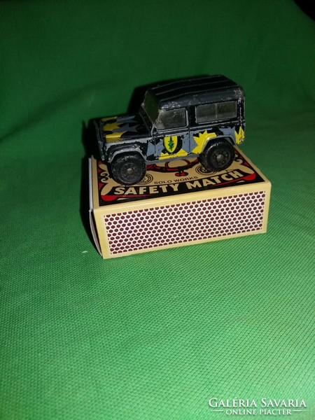 1987.Matchbox - Macau - land rover ninety jeep metal small car toy car according to the pictures