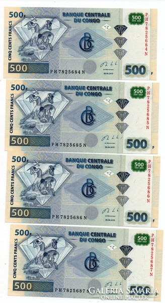 500 Francs 4 number tracking congos