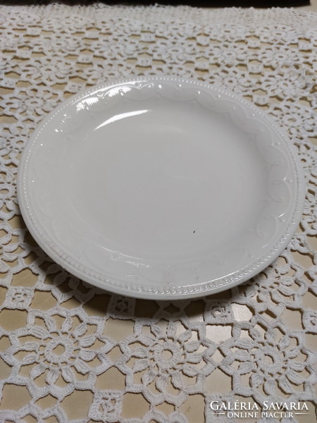 Granite pattern white 1pc deep, 1pc flat plate