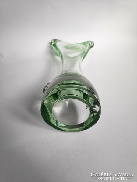 Muránói üveg váza 34cm