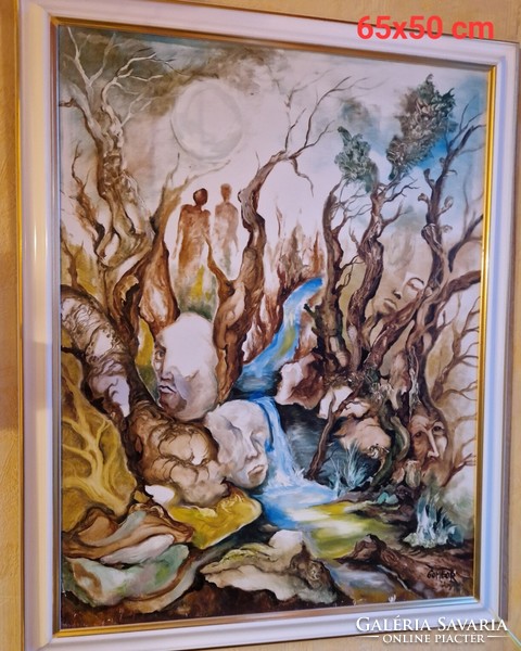 Gombor József festmény