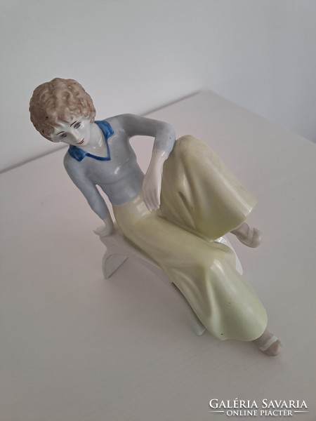Retro porcelain figure, mid century