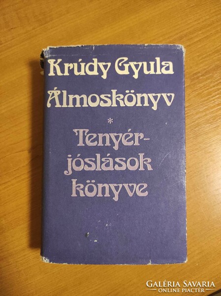 Gyula Krúdy: book of dreams, book of palm predictions