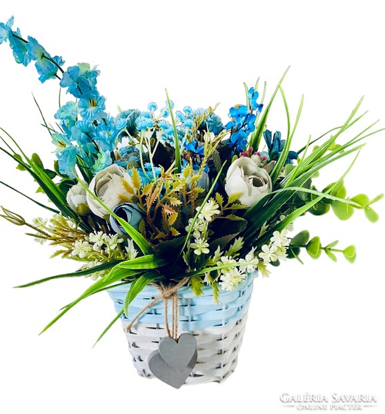Katalin spring flower basket
