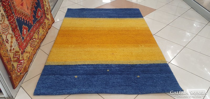 3303 Cheerful colorful Indian gabbeh handmade wool rug 125x180cm free courier