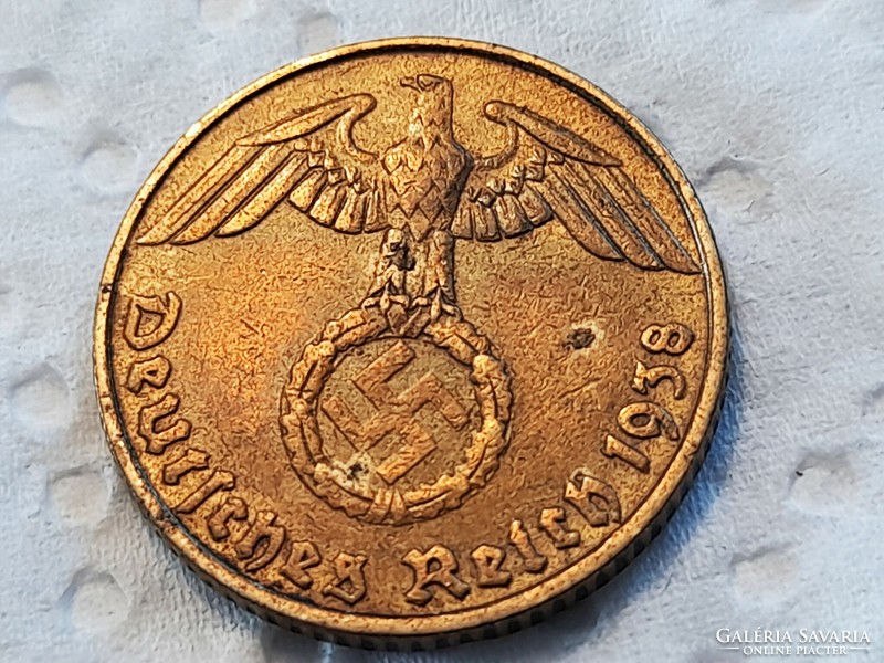 5 Reichspfennig 1938 e. Germany