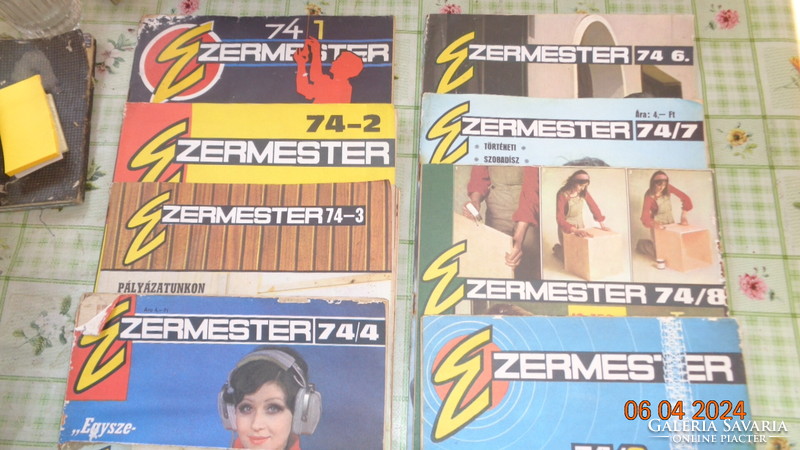 EZERMESTER  , 1974 .  10 db