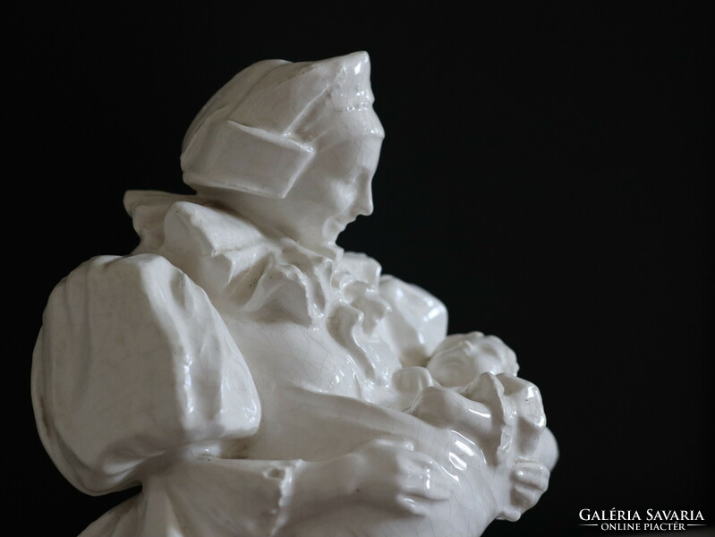Orosz porcelán szobor kb 40 cm magas