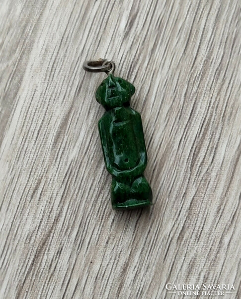 Jade figurine pendant