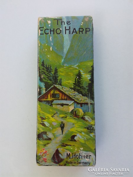 Old hohner echo harp c-g harmonica