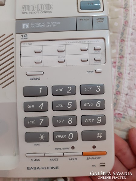 Old push button answering machine panasonic kx-t2395b easa phone
