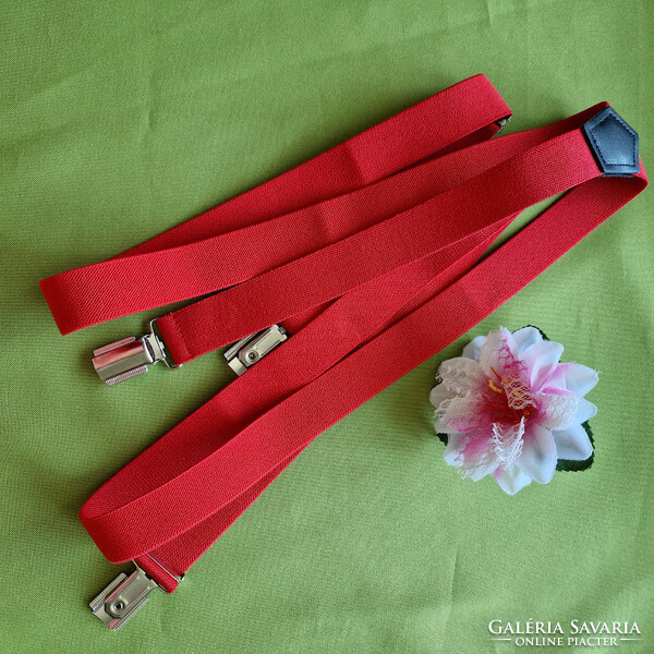 Wedding htg03 - red y-shaped snow groomer/ suspenders