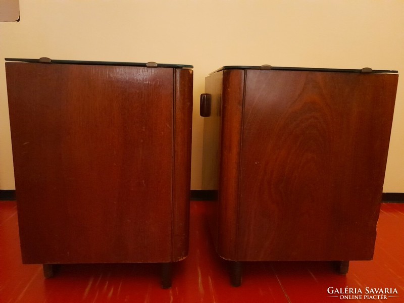 Pair of art deco bedside tables for sale