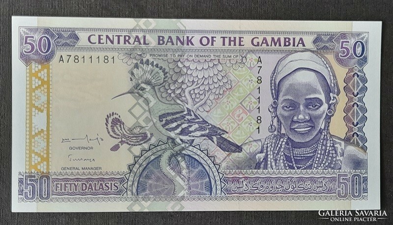 Gambia * 50 dalasi 1996