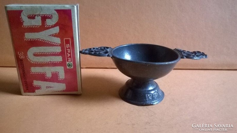 Pewter miniature - 12. Storage ornament or dollhouse accessory