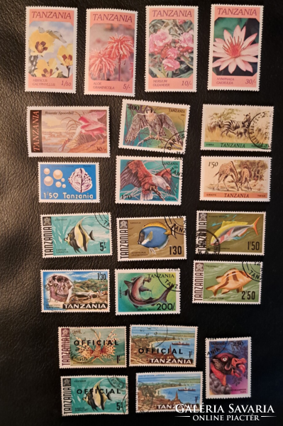 Tanzania stamps stamped 13