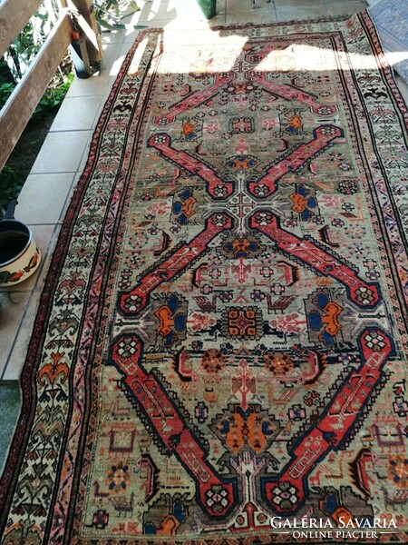 Antique Caucasian, beautiful hand knotted 150 x 320 cm
