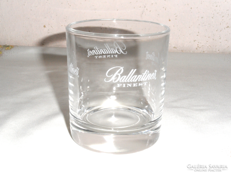 Ballantines üveg pohár