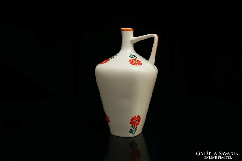 Old Hólloháza porcelain vase / jug / retro old