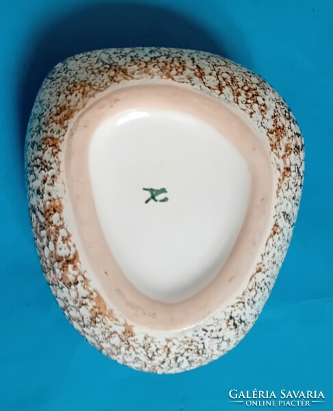 Glazed ceramic vase ikebana