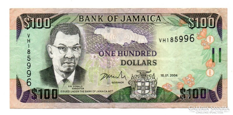 100 Dollars 2004 Jamaica
